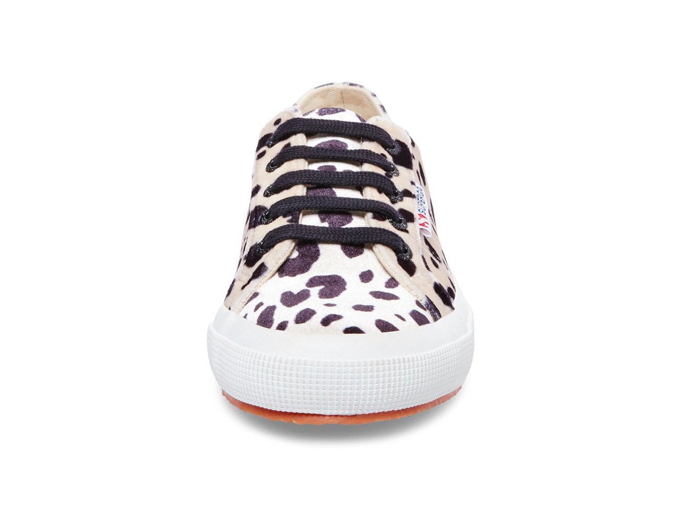 Zapatillas Superga Mujer Beige/Marrones - 2750 Fanvelvetw - 173280EXI